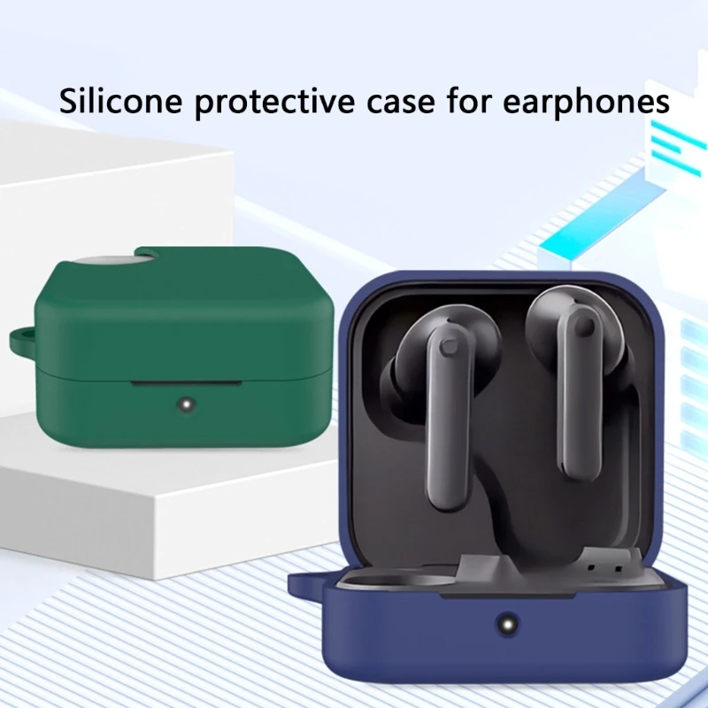 Чехол для наушников, противоударный корпус, приятный для кожи, моющийся корпус, нескользящий, безопасный от случайного падения, для ничего CMF Buds 2.