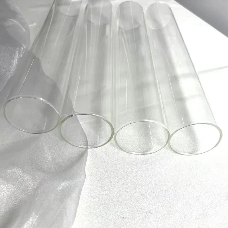 10 Pcs/lot Wedding Glass Sleeves Bottomless Hurricane Candle Holders Home Decoration Candlestick Tube Desktop Ornaments