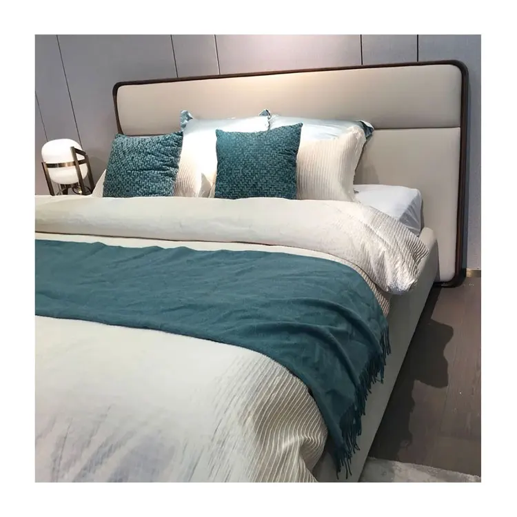 One Stop Solution Hot Selling Chinese Manufacturer Customized Design Bed Skeleton Frame Structure Residential Funiture Bed