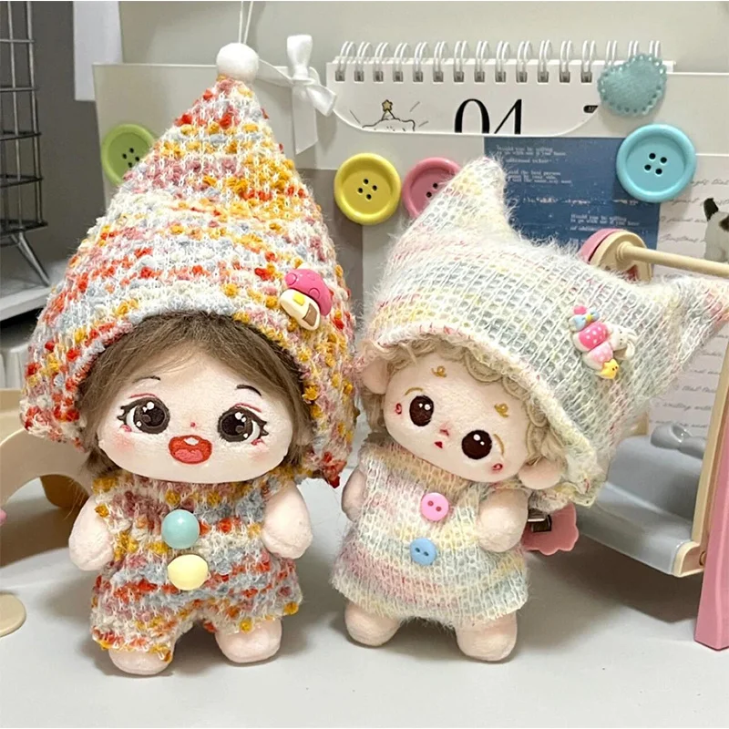 

Только одежда, костюм для куклы 10 см, милая одежда, комплект шляп, аксессуары для куклы «сделай сам», кавайное украшение для куклы, модная одежда, подарки