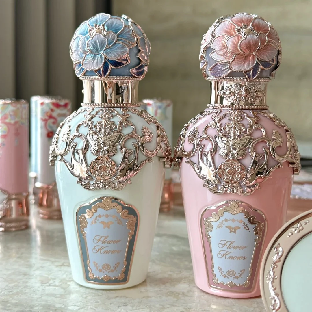 Flower Knows Butterfly Cloud Collar Perfume Perfume Floral Amaderado Para Mujer Fragancia Elegante De Larga Duración Con Jazmín Rosa Almizcle Sándalo Regalo De Lujo