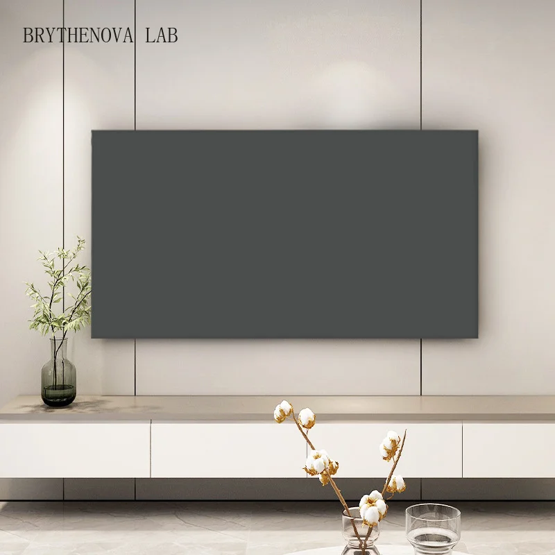 Funda Protectora para TV LCD, Cubierta Antipolvo de Color Sólido, Funda Decorativa Elástica para Televisor, Universal para TV de 32/42/46/55/69/76/85 Pulgadas