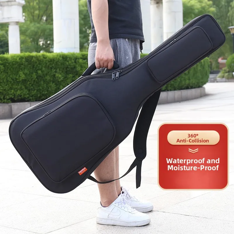 

Guitar Case 404 Inch Classical Folk Guitar Box Lightweight Waterproof Thiened Bapa Guitar Box Instrument Storage Bag