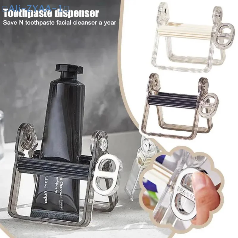 【ZYAA-1】Toothpaste Squeezer Tool Manual Plastic Tube Dispenser For Easy Squeezing Bathroom Essential For Toothpaste And Creams