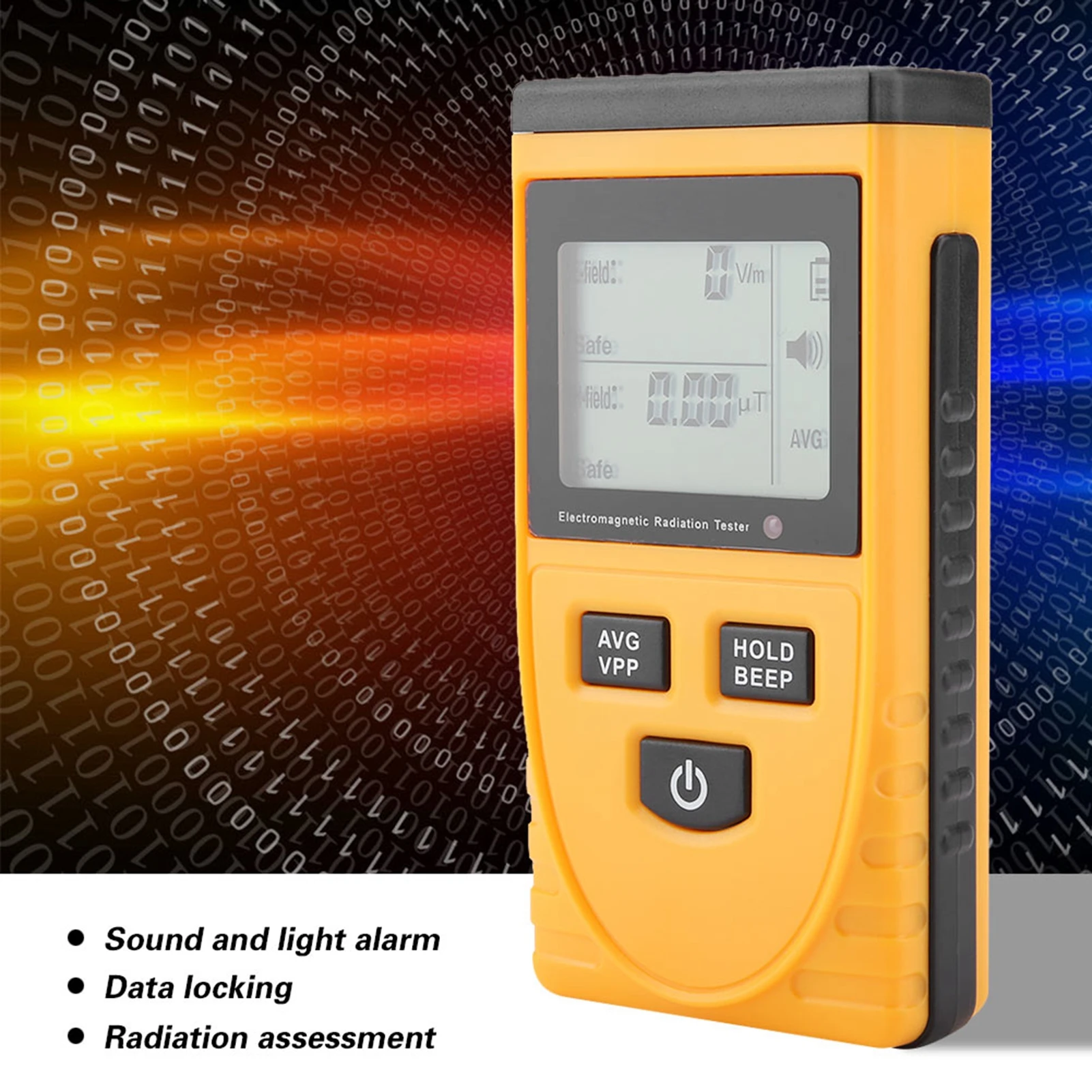 GM3120 Electromagnetic Radiation Dosimeter Detector Emf Meter Portable Geiger Counter Electric Field Emission Using For Computer