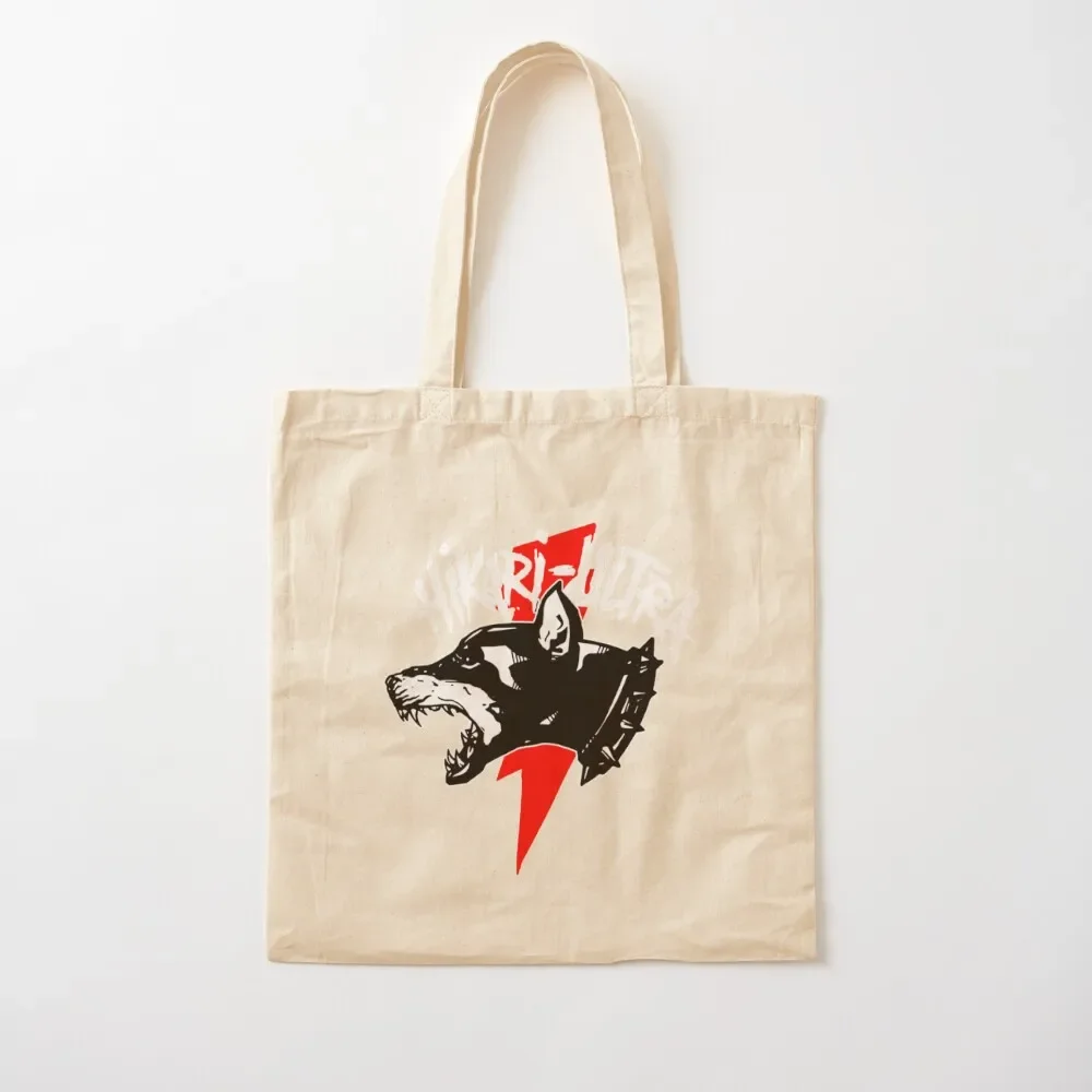 

Zillakami x sosmula Hikari Ultra Logo City Morgue red Bolt Tote Bag canvas tote large Cloth