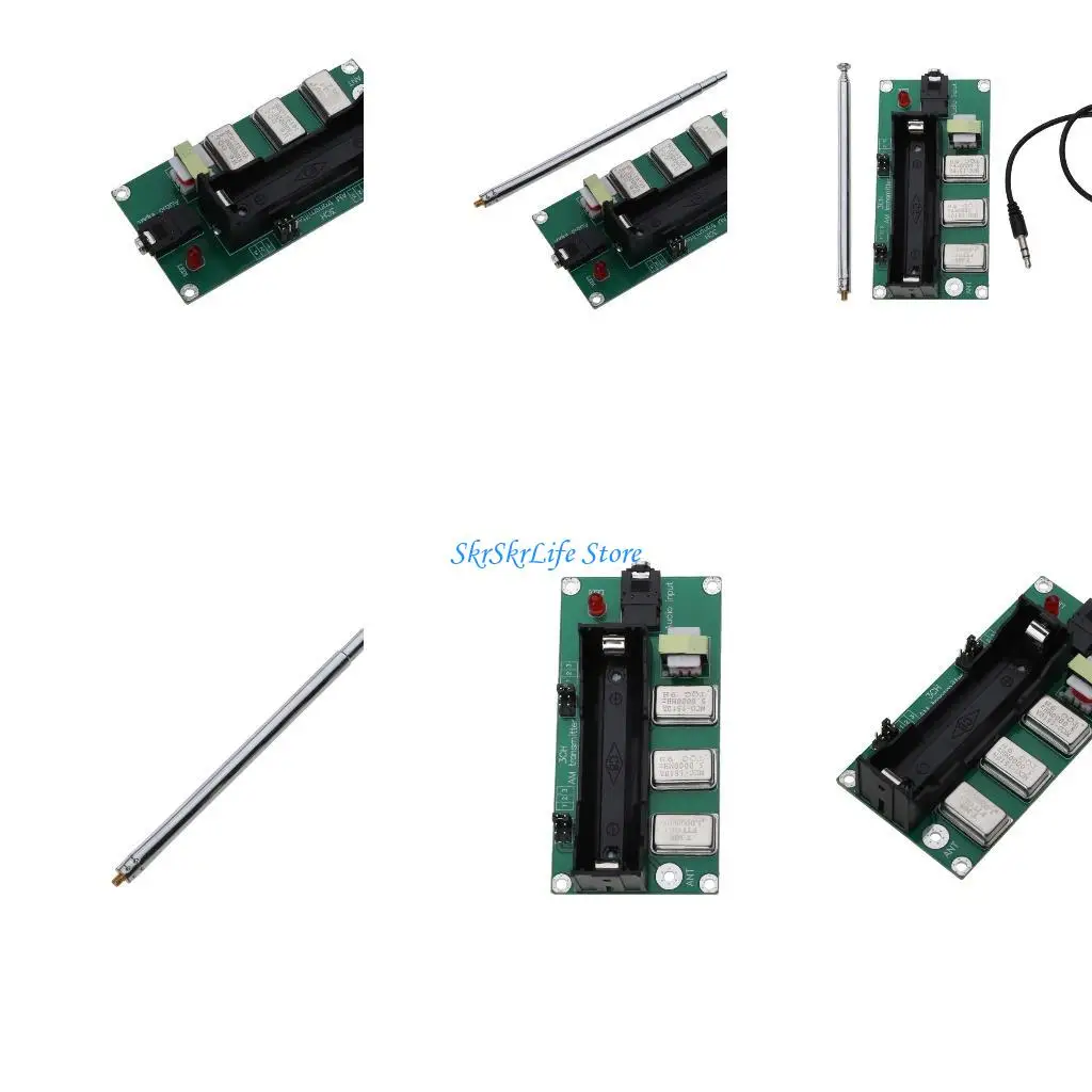 

E65E 3-channel Transmitter 1MHZ 3MHZ 5MZH DIY Parts Finished Board with Antenna 3CH Transmitter DIY Parts for Phone