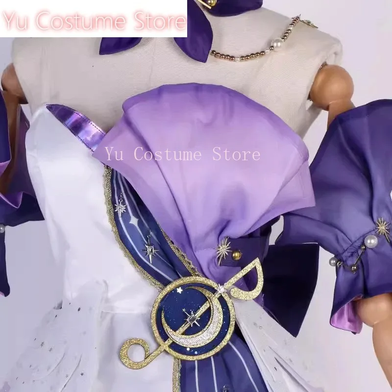 Yu Costume  Star Rail Robin Game Suit Gorgeous Dress Uniform Cosplay Costume Halloween Party Role Play Outfit Women