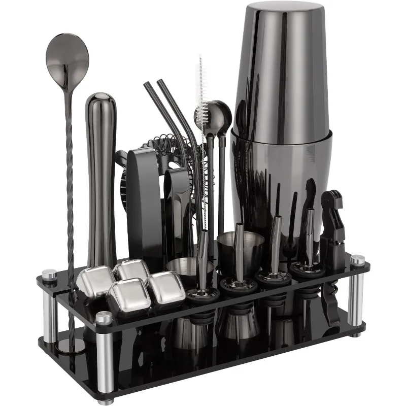 shaker-set-23-piece-boston-stainless-steel-bartender-kit-with-acrylic-stand-cocktail-recipes-booklet-professional-b