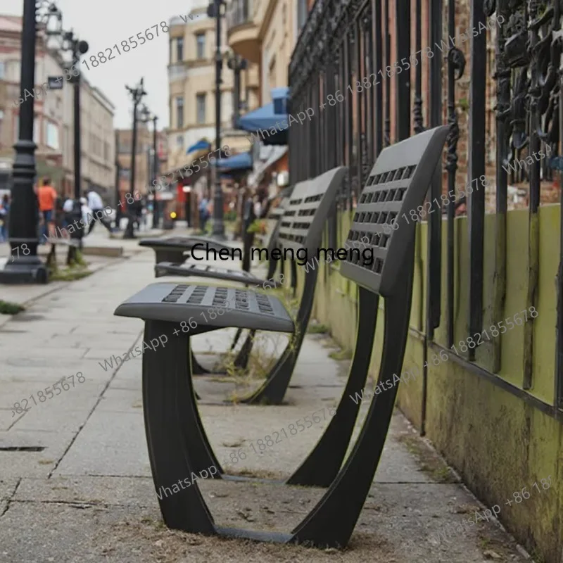 

Современная разборная алюминиевая скамья для улицы: садовая мебель для парков, патио, вилл и других открытых пространств. Прочная и долговечная.