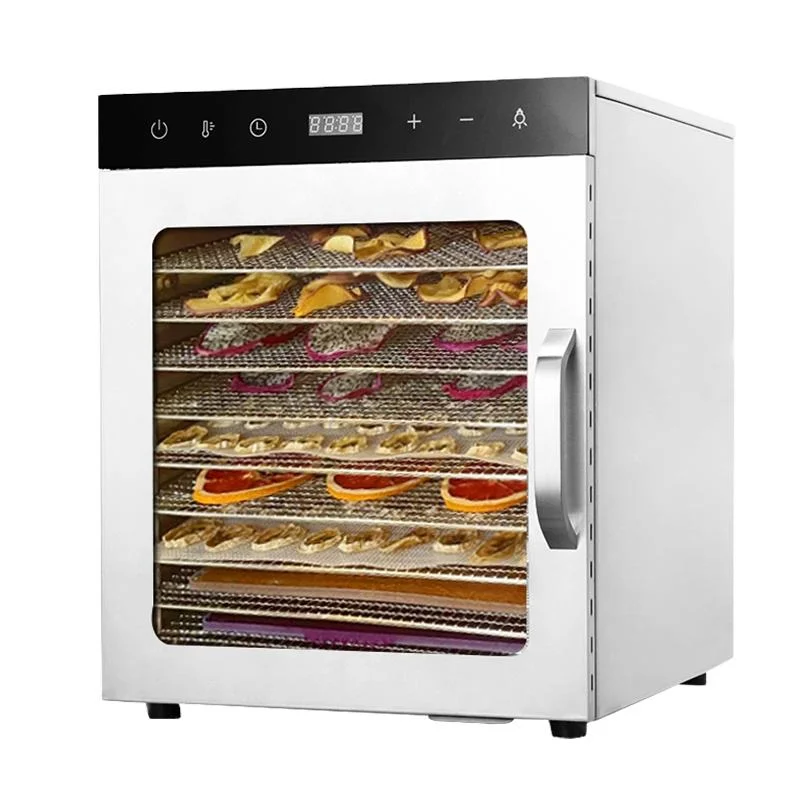 Factory Price 10 Layers Stainless Steel Home Use Dehydrator Fruits Meats Vegetables Dryer Food Drying Machine