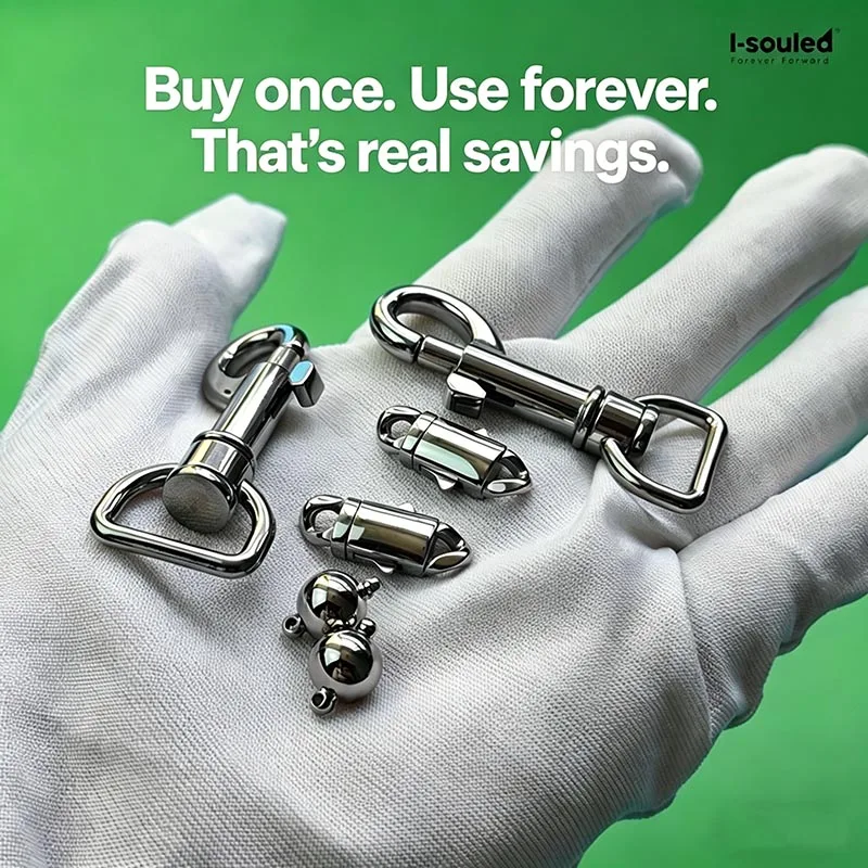 

Титановая застежка TC4 для брелоков, украшений, ожерелий, браслетов, а также для поводков и ошейников для собак и кошек (детали для рукоделия)