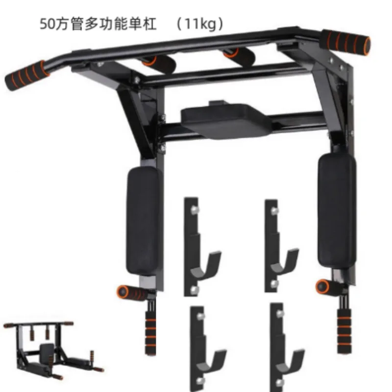 Wall Mounted Pull Up Bar, Heavy Duty Chin Up Bar, Fitness Training Equipment, Home Gym Workout, Horizontal Bar, Core Strength