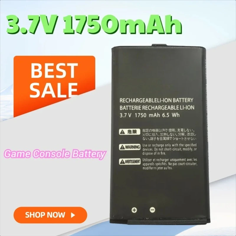 

3.7V 1750mAh SPR-003 for 3DS XL Game Console Battery