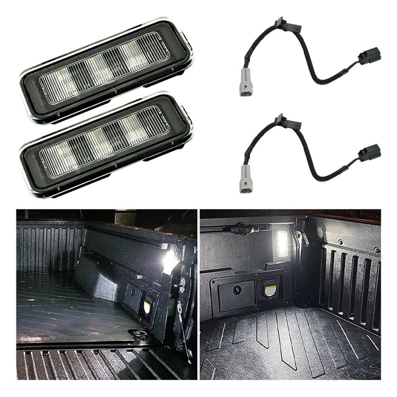 

Truck Bed Lights, for Toyota Tacoma 2020 2021 LED Bed Light Kit Replacement PT857-35200 84267-0C020 90080-87026