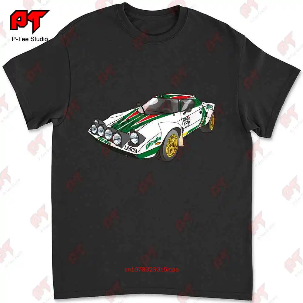 Футболка Lancia Stratos Hf Wrc Rally Classic Group B G85F