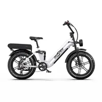 ONESPORT OT08 Pro Electrical Bicycle 48v18ah*2 battery brushless motor 65nm torque 7-speed transmission Supports Bluetooth