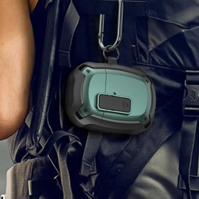 Case ForGoogleA-Series Shockproof Earphone Protective Shell Cover Case ForGoogleA With Hook New