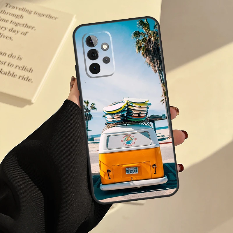 Combi Van Surf For Samsung Galaxy A54 A34 A14 A52 S A12 A22 A32 A13 A33 A53 A73 A50 A71 A51 Phone Case