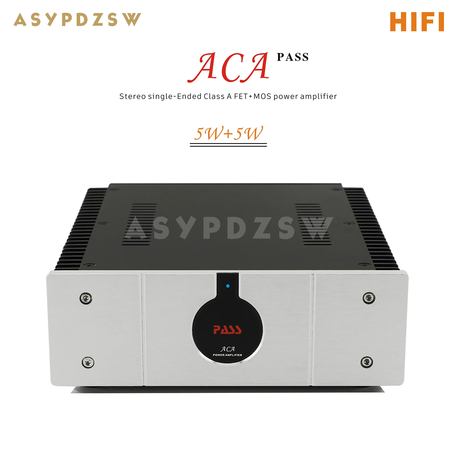 

Finished HIFI PASS ACA Stereo single-Ended Class A FET+MOS power amplifier 5W+5W