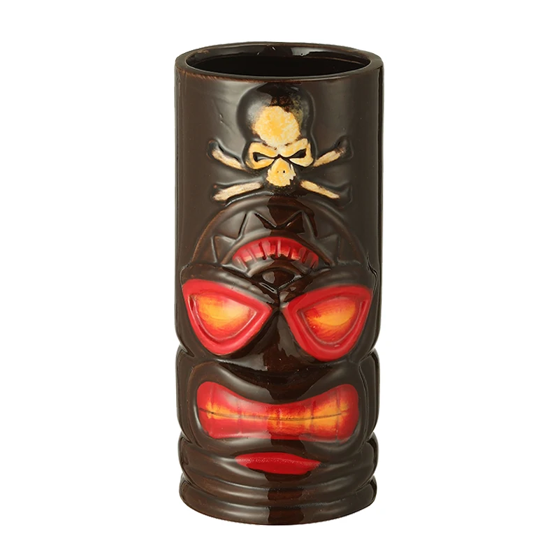 Hawaii Tiki Mugs Cocktail Cup Beer Beverage Mug Wine Mug Ceramic Tiki Mugs