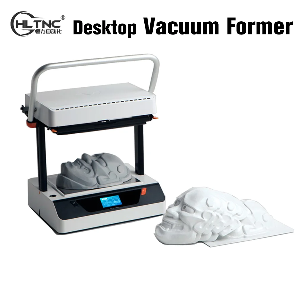 Vaquform 1.32KW 110V 220V Digital Desktop Vacuum Former Plastic Blister Machine For PVC PE PP ABS Prototyping Molds 3D Printer