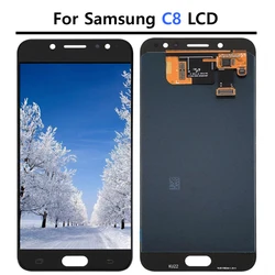 5.5Inch Tested LCD For SAMSUNG GALAXY C8 LCD C7100 Display Touch Screen Digitizer Assembly Replacement Parts