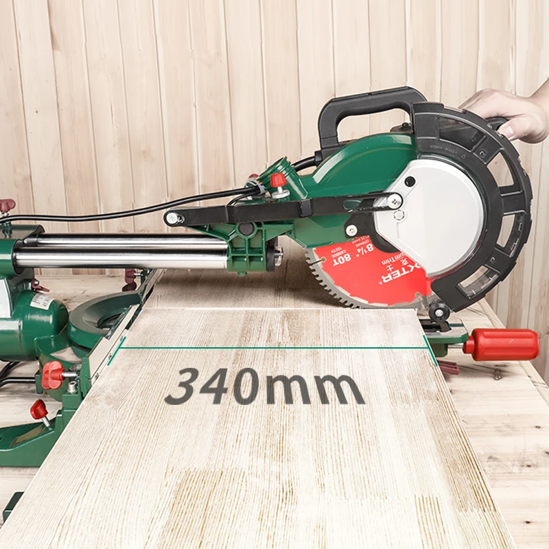 

210mm 1700W Sliding Miter Saw Woodworking bench top Saw Power Saws