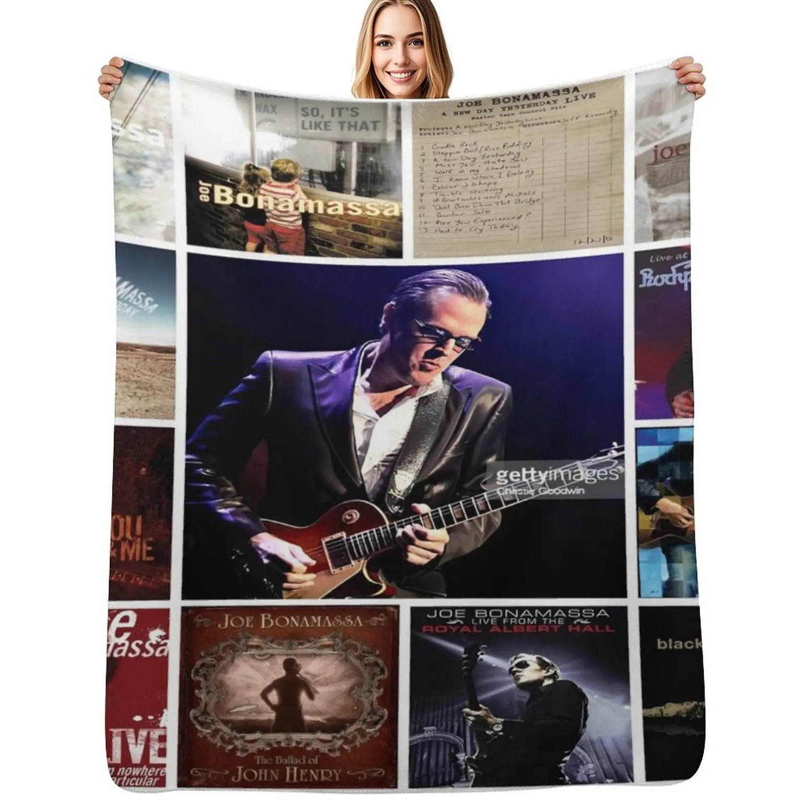 

Ai joe bonamassa Quilt Blanket For Fan Throw Blanket Nap decorative Single Blankets
