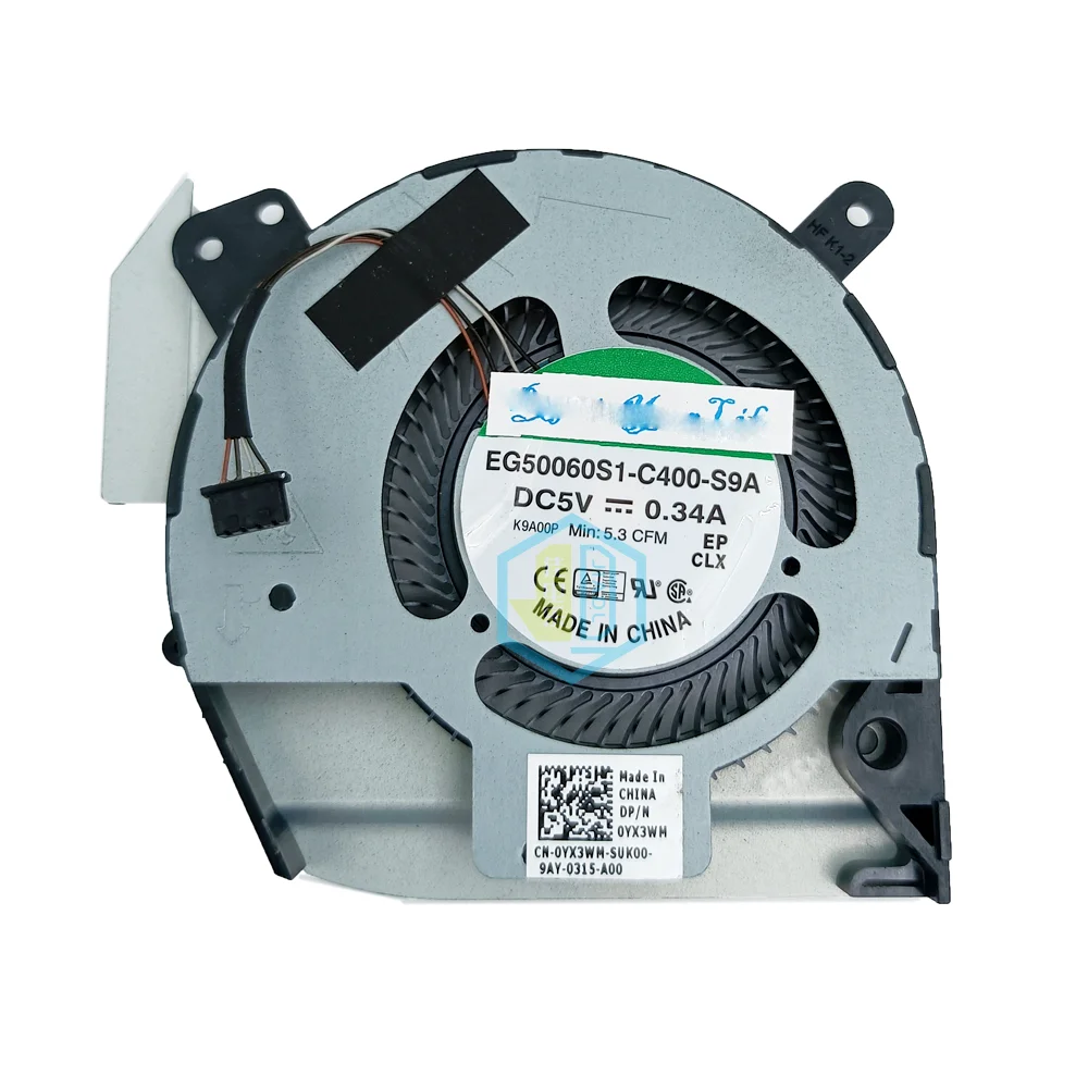 

Laptop Cooling Fan for Dell Latitude 5401 5402 P98G Computer CPU Cooler Radiators EG50060S1-C400-S9A NS85C23 18M23 0YX3WM 0WG3PW