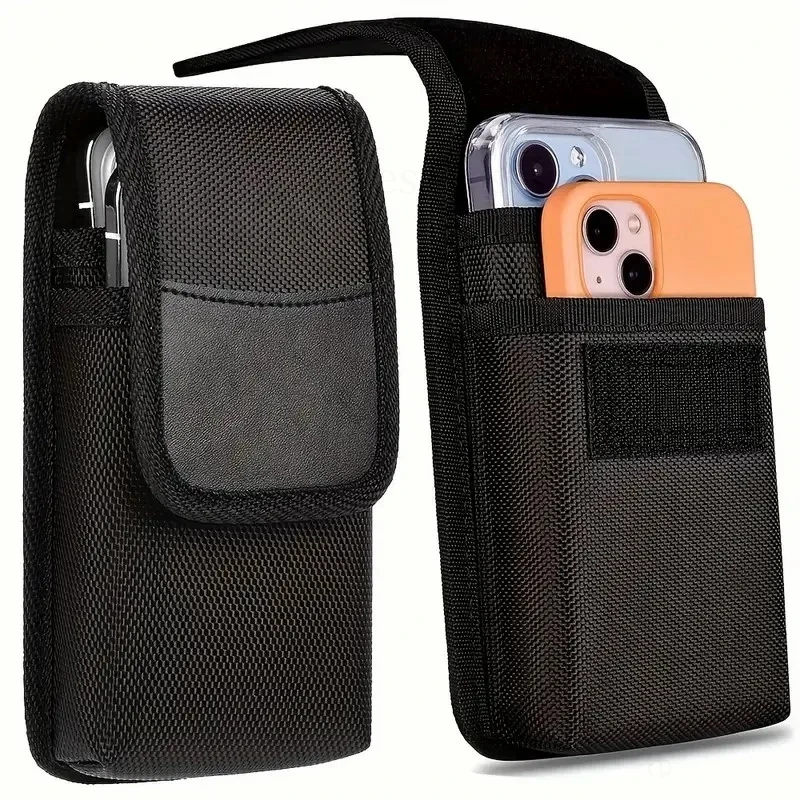 

For vivo iQOO Neo10 Pro Plus Leather Case Phone Cover Waist Bag Pouch iQOO Neo9S Pro Plus neo 8 7 6 Pro Dual Layers Wallet Shell