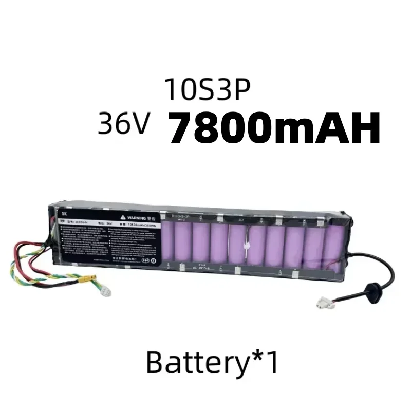 42V for Xiaomi M365 M356 Pro dedicated battery pack, 36V lithium-ion battery 42V 7800mAH 10500mAh, with a range of 30 kilometers