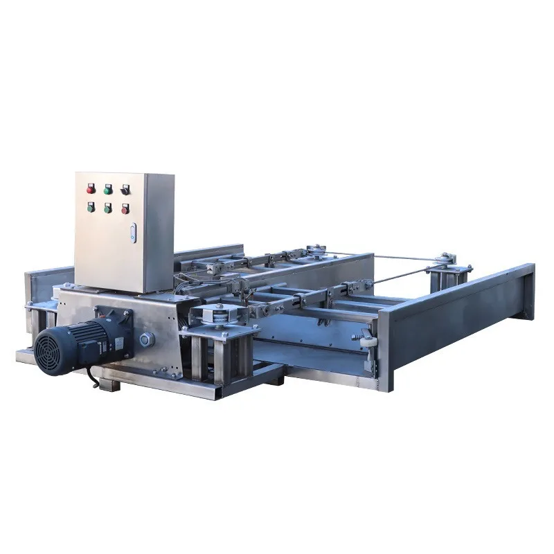 

Farm automatic cleaning stainless steel manure scraper, stainless steel pig house manure cleaning