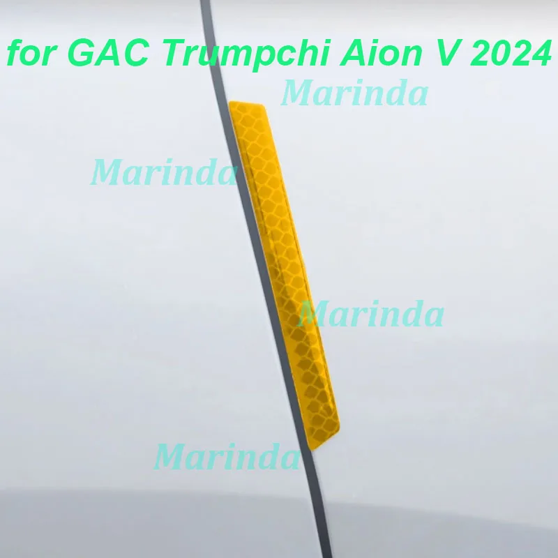 

Car Door Border Epoxy Bumper Strip for GAC Trumpchi Aion V 2024 Door Side Anti-collision Protective Trim Exterior Accessories
