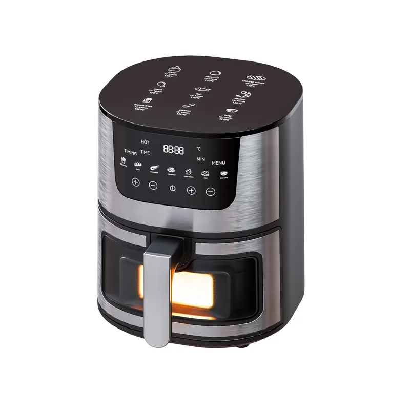

Stainless Steel Smart Air Fryer 7L Household Oven Touch Electric Fryer