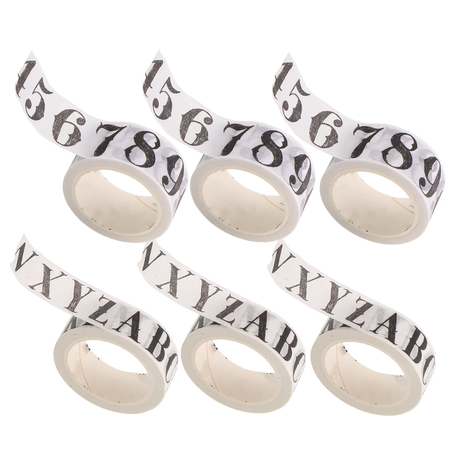 6pcs-washi-tape-letters-and-numbers-set-vintage-font-typewriter-style-removable-self-adhesive-decorative-tape-for-notebook