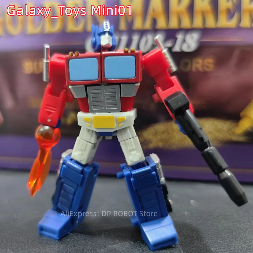 [IN STOCK NOW] Good Quality Transformation Galaxy Toys Mini01 OP Prime Mini 6cm Action Figure With Box