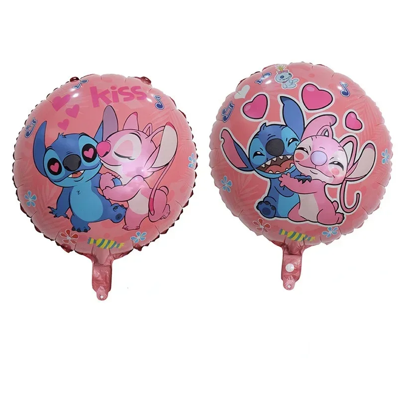 Cartoon Disney Lilo & Stitch Foil Balloon Stitch Latex Balloons Wedding Party Decoration Kid Girl Boy Birthday Globos ballons