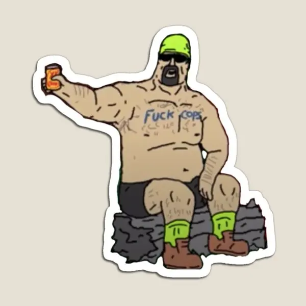Nolsey Mike Nolan The Big Lez Show Ímã Brinquedo Crianças Colorido Magnético Engraçado Adesivos Decoração para Organizador de Geladeira Bonito Casa