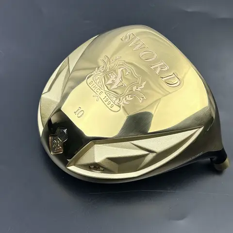 Golfcular İçin SWORD Titanyum Sürücü, Yüksek Başlatma Yüksek COR Golf Sürücü Başlığı, Maksimum Mesafe Anti-slice Golf Sopaları, Başlık Kılıflı