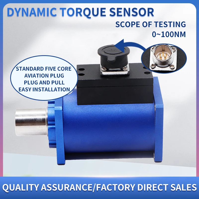 Longlv NJL-110 Dynamic Torque Sensor Viscometer Electric Wrench Internal Combustion Engine Rotation Torque Sensor