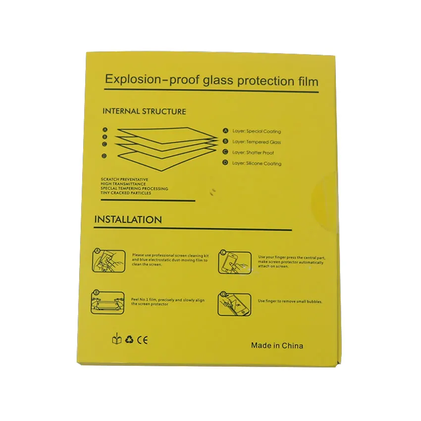 YuXi Tempered Glass For Gameboy Advance Color Pocket Console Screen Protector Film For GB GBC GBP GBA SP