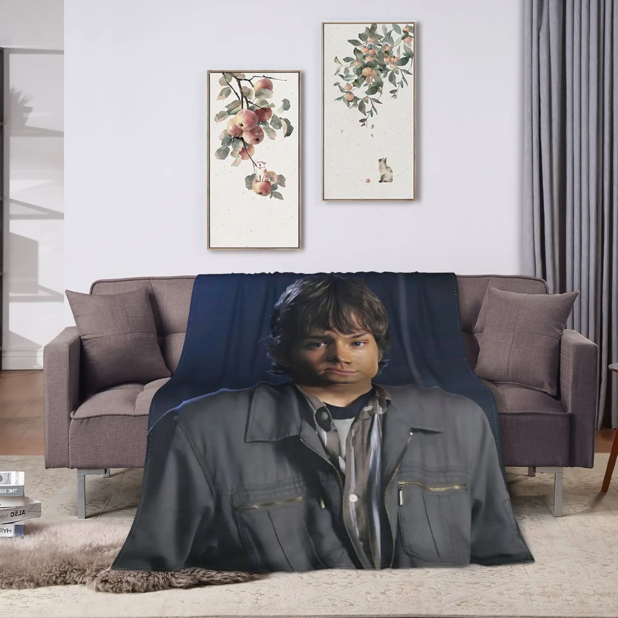 سوبر البطانيات الدافئة نزهة سام وينشستر خارق رمي بطانية الفانيلا المفرش للأريكة كرسي مضحك غطاء سرير أريكة