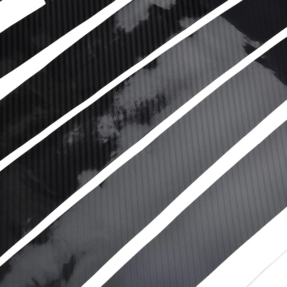 

Brand New Interior Sticker Dash Trim Kits Parts Stickers Decorations Vinyl Cover DIY Decals Glossy Removable 5D