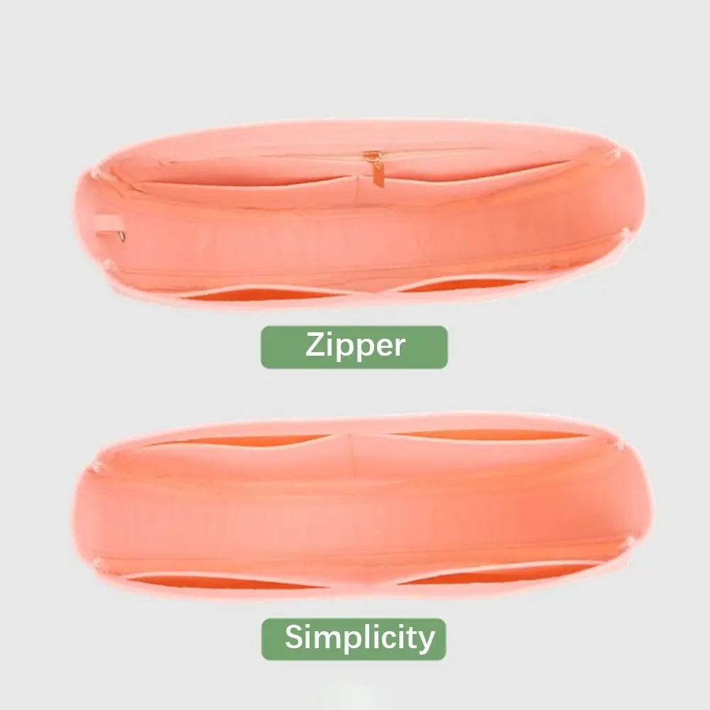 High-quality Felt Handbag Insert Bag Storage Bag Support Internal Bag Portable Organization Purse Liner