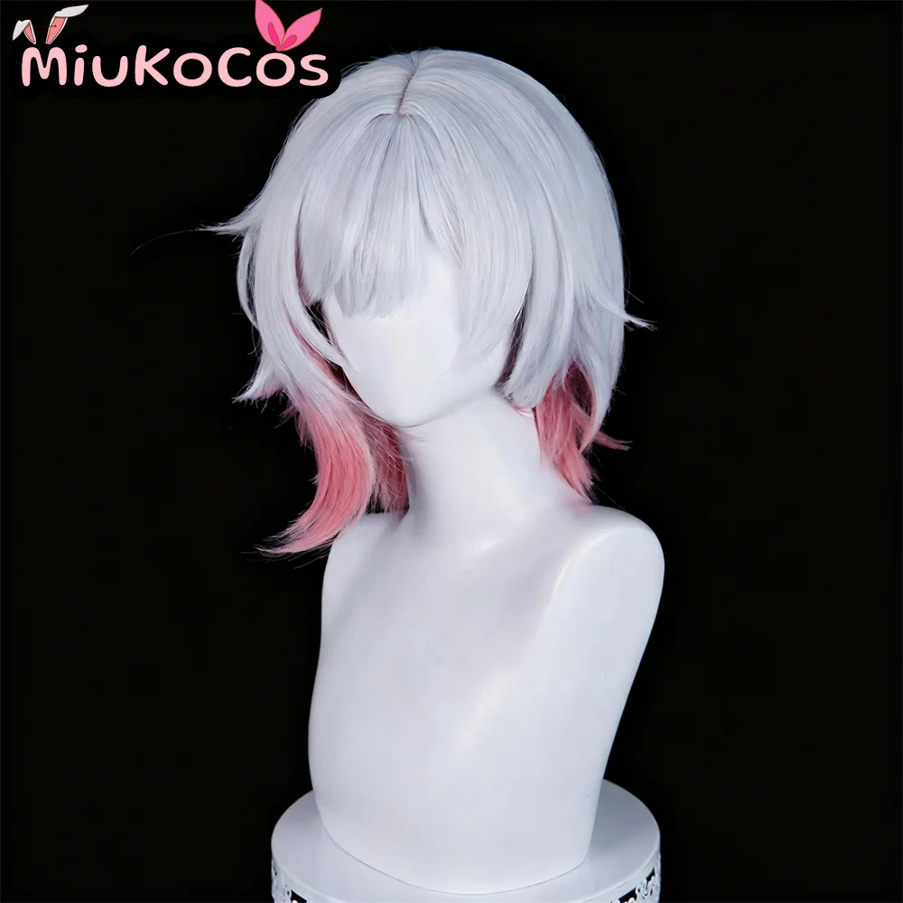 W MAGAZYNIE Peruka do Cosplayu Sakuraba Emma MiukoCosplay Gra Magical Girl Witch Trials Cosplay