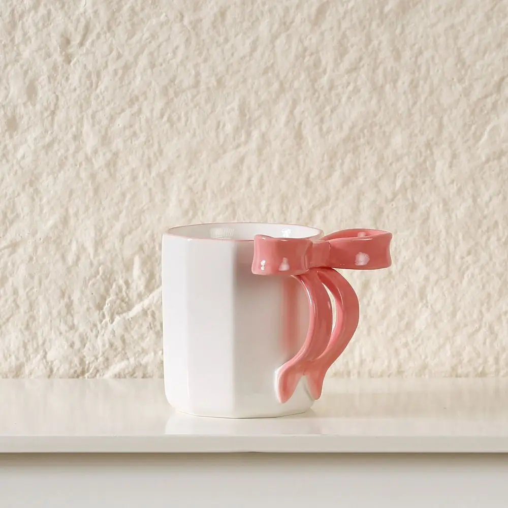 Safe 340ML Ceramic Coffee Mug Elegant Non-slip Bottom Breakfast Cup Sweet Comfortable Grip Pottery Drinkware Juice