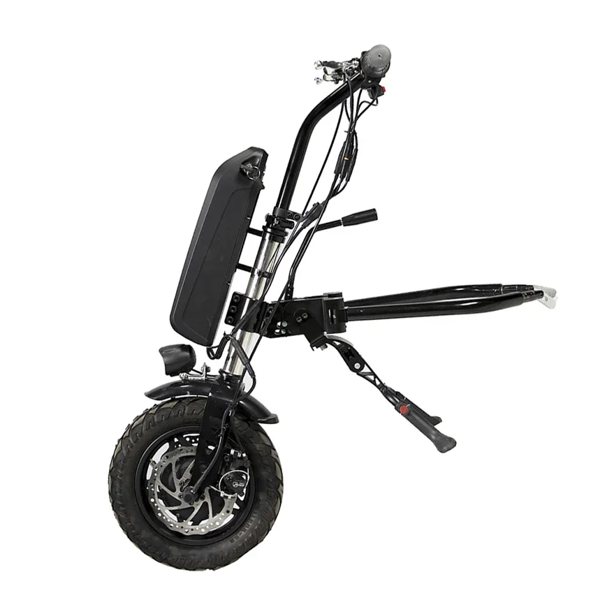 2022 new products 36v 350w electric handcycles kit 12inch wheel chair electric wheelchair with hand controller