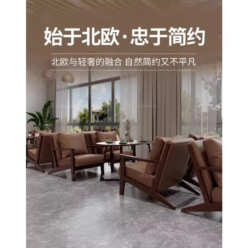 Cafe tables and chairs tea house booth bar sofa Internet celebrity baking milk tea shop commercial clear bar sitting area negoti