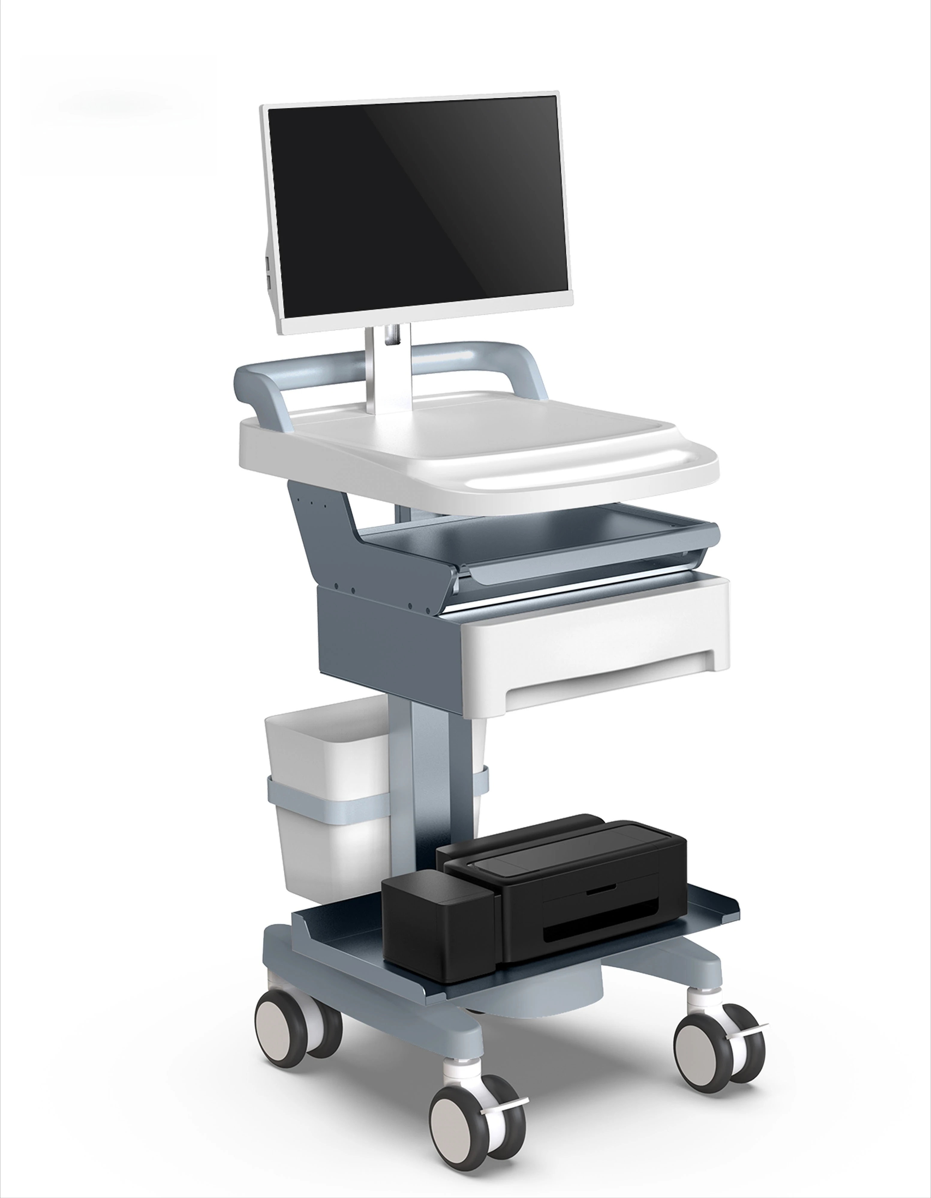 CS18 Multifunctional Medical Mobile Cart, Heavy‑Duty Hospital Trolley Equipment Special Offer